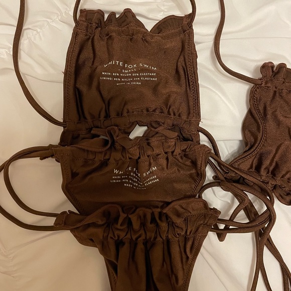 White Fox Boutique brown bikini - Picture 2 of 3